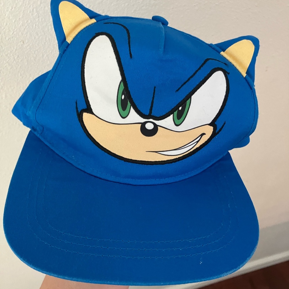 Sonic the Hedgehog Blue Baseball Cap